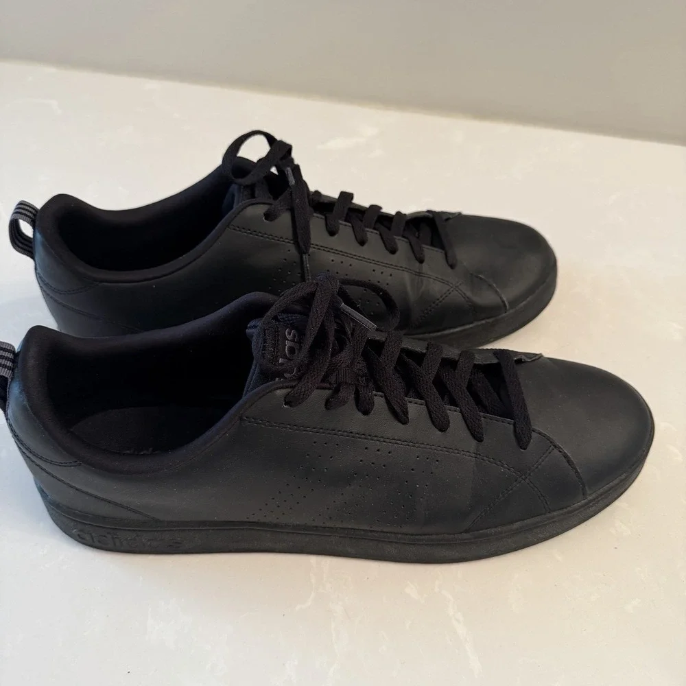 Adidas VS Advantage Core Black And White Size 14 F99253